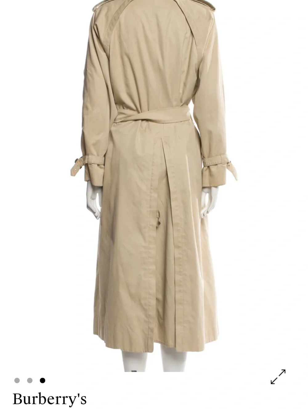 Burberry’s Beige Trench Coat - Picture 2 of 16